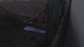 FLASHING my COCK in front of my STEPDAUGHTER in a PUBLIC BEACH and she HELPS me CUMSHOT in front of everyone #2 - REAL SEX RISKY
