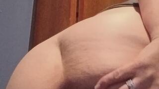 Ass spreading showing off my delicious asshole