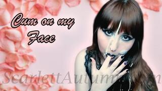 Cum all over my Face - MP4 1080p
