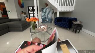 POV Blowjob from Dick Sucking Cutie Mae Milano