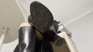 You living under my boots!