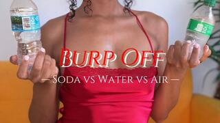 Burp Off: Soda vs Water vs Air