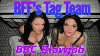 BFF's Tag Team BBC Blowjob