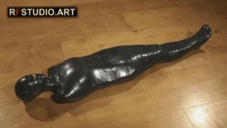 Brittany in Tight PVC Mummification Part 2 - Complete Deprivation (UHD 4K MP4)