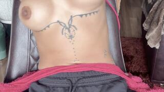 Armpit tickle strugle POV