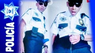 PoliciaUniform 2 BLUE ERECT CUMSHOT VERTICAL Cop Fetish Uniform Gay Video Policia Official