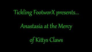 Anastasia at the Mercy of Kittys Claws