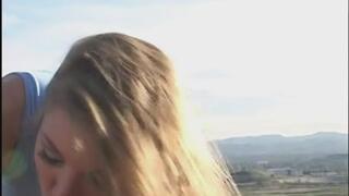 Hot teen gets her tight asshole stuffed with throbbing cock