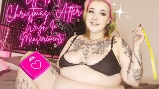 Effects of Christmas - Weigh in - After