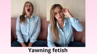 Yawning fetish 6