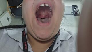 submerged in the mouth of the goddess girl