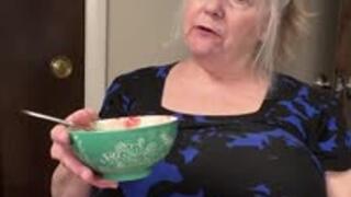 Stuffing My Face And Showing Off My Big Belly