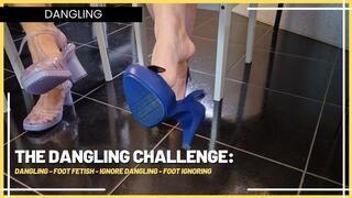 The Dangling Challenge: Louise, Syl, and Fermans Swing Their Heels for You (1080) - Dangling - Foot Fetish - Ignore Dangling - Foot Ignoring
