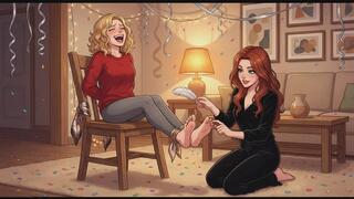 Tickling Confessions #135: New Year's Feathered Frenzy Confession