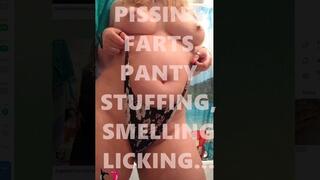 Playing with my panty