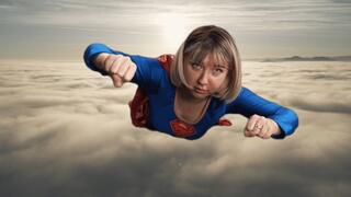 Supergirl arrives at headquarters Vacuum bed first test