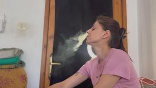 LOVE SIDE PROFILE NOSE EXHALES