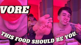 THIS FOOD SHOULD BE YOU.