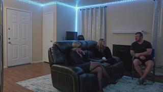 Flight Attendant MILF wants Friend's Husband to Breed Her!