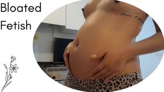 My swollen belly for you