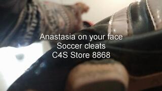 Anastasia on your face - Soccer Cleats