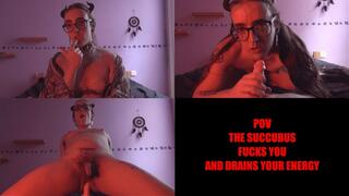 POV the trans succubus drains your energy
