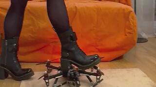 Drone Stomped under Dr Martens