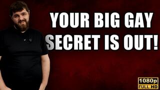 Your Big Gay Secret Is Out - Blackmail Fantasy - Full HD 1080p - KingMarti - MOV
