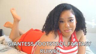 GIANTESS FOOTSTOOL FANTASY RUINED