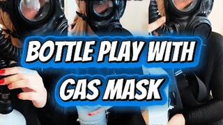 S10 Gas Mask Bubble Bottle Tease: 13-Min HD Breath Play Catsuit Fantasy
