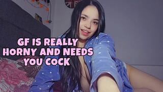 POV GF is so horny and needs your cock
