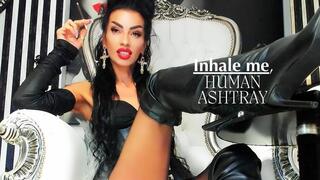 Inhale me ,HUMAN ASHTRAY