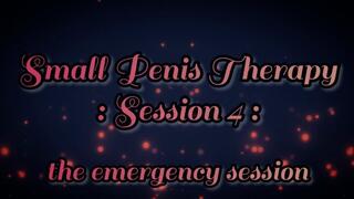 Small Penis Therapy 4- The Emergency Session