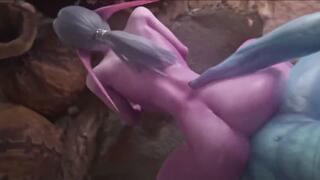 Goddess deep fucked in doggystyle