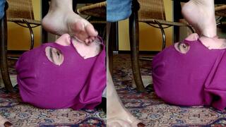 TRAINING THROAT SESSION FOOT IN THROAT NO STOP