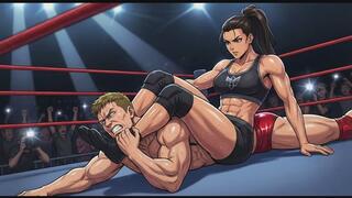 Mixed Wrestling Confessions #158: Crushing Him in Scissors and Pins