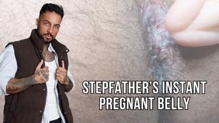 Stepfather’s instant pregnant belly - Lalo Cortez