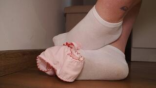 #2 Sweaty white socks and dirty panties