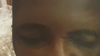 Encasement. Mummification. Bdsm .Stocking