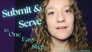 Submit and Serve in One Easy Step