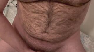 Big Dick Daddy Has Some Fun With His Uncut Cock