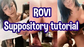 Rovi suppositories tutorial and introduction