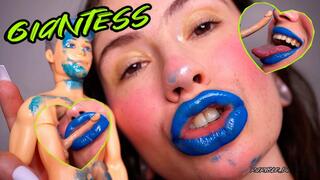 Gentle Giantess Passionate Dirty kiss 4