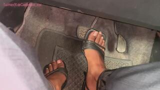 Driving to work in heels - Late for work