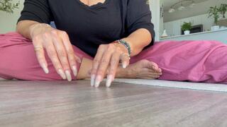 ASMR Nude Nails Tap n Snapping JOI POV