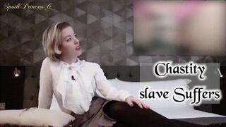 My Chastity slave Suffers