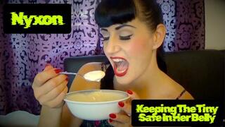 Nyxon Keeping The Tiny Safe In Her Belly 720p