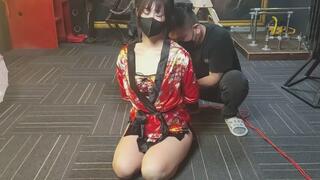 The Humiliating Submission of a Kimono-Clad Girl