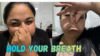 Hold your breath( personalizado)