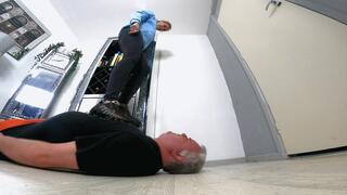 Danielle's Sneaker Trample FLOOR CAM (4K)